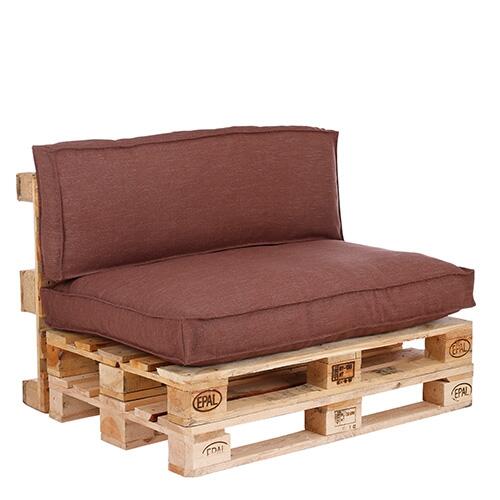 Palletkussen Set Salvador Bordeaux - In The Mood
