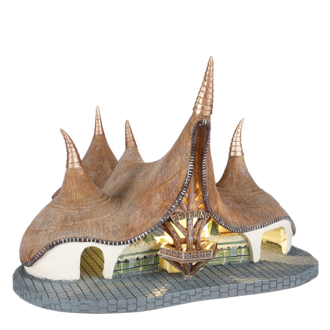 Efteling Luville entree werkt op batterijen l35xb29xh21cm Kerst Efteling Luville - Luville