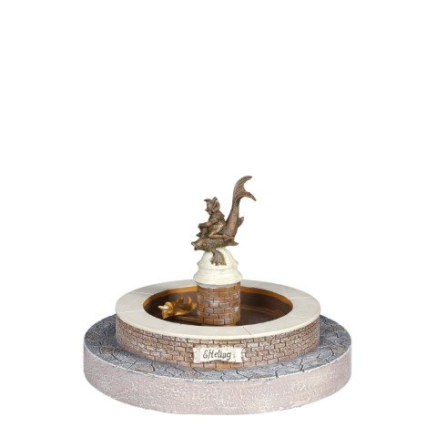 Wunschbrunnen funktioniert mit Batterien h11xd15,5cm Weihnachten Efteling
