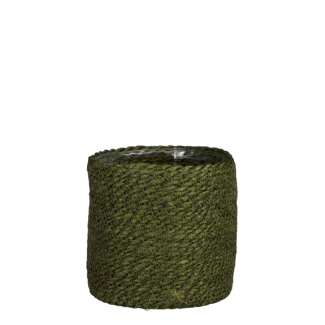 Atlantic mand groen h16xd16cm - Mica Decorations