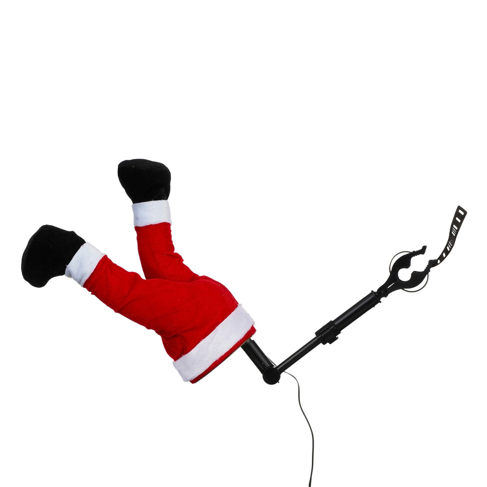 Santas legs l17b13h35cm rood