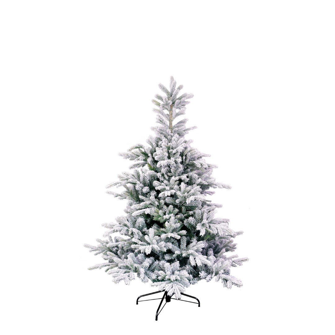 Black box Grimshaw x-mas tree green frosted TIPS 1564 h185xd132 cm kunstkerstboom  - 