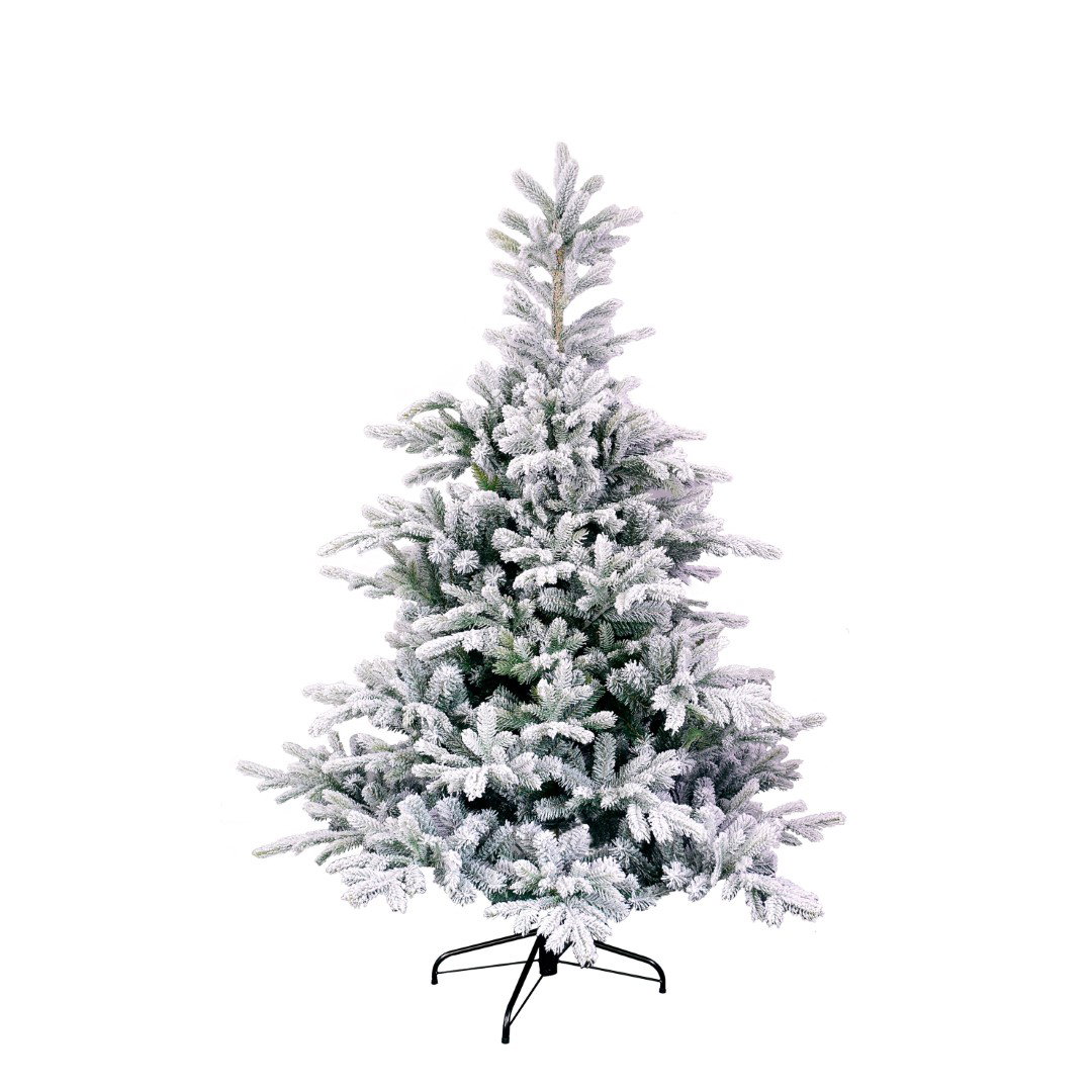 Black box Grimshaw x-mas tree green frosted TIPS 2326 h215xd152 cm kunstkerstboom  - 