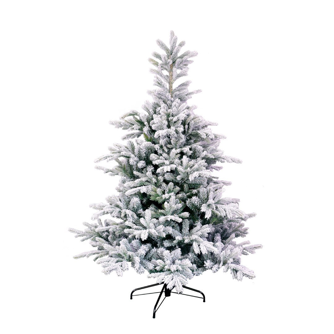 Black box Grimshaw x-mas tree green frosted TIPS 2935 h230xd163 cm kunstkerstboom  - 