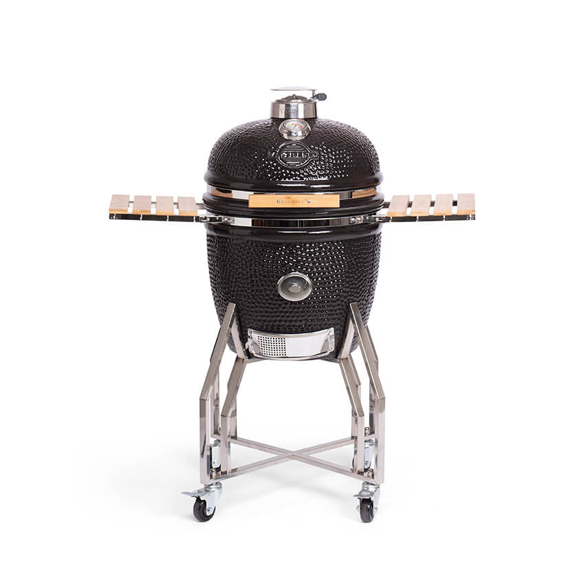 Large Kamado Grill BBQ (19 inch) incl. onderstel en zijtafels - Yakiniku