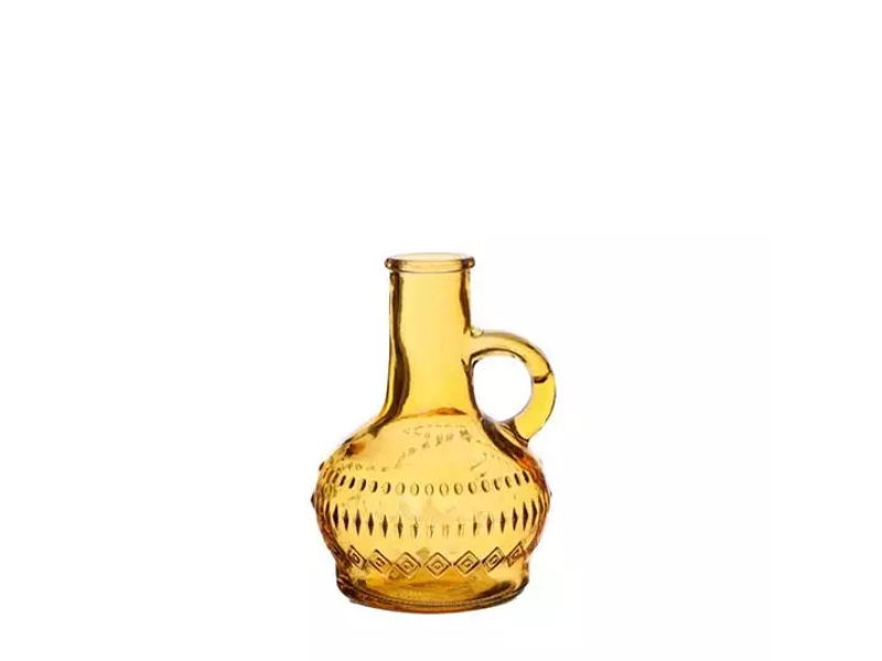 Fles lille ocre, dia. 7x10 cm - Hortus