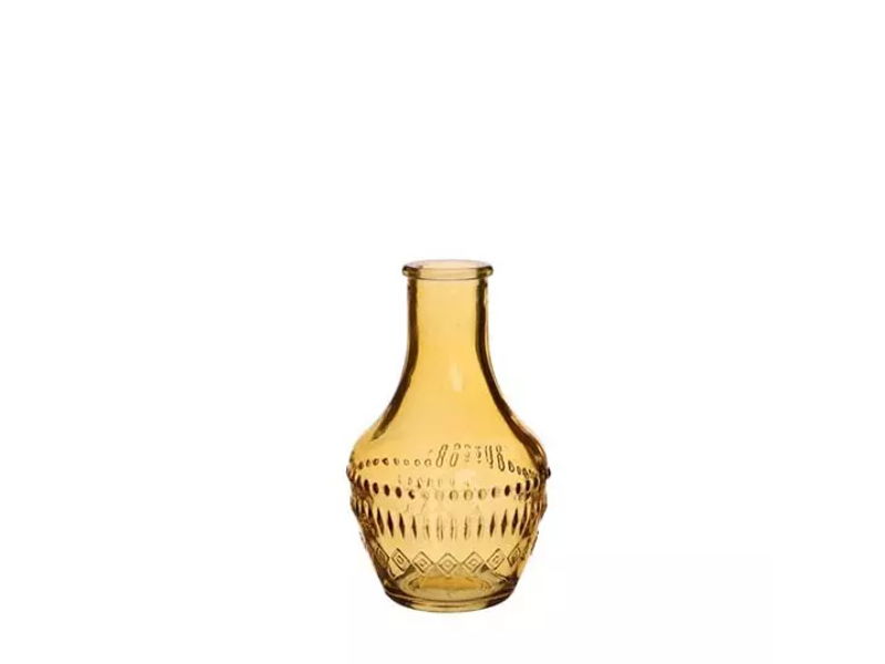 Fles milano oker, dia. 6x10 cm - Hortus