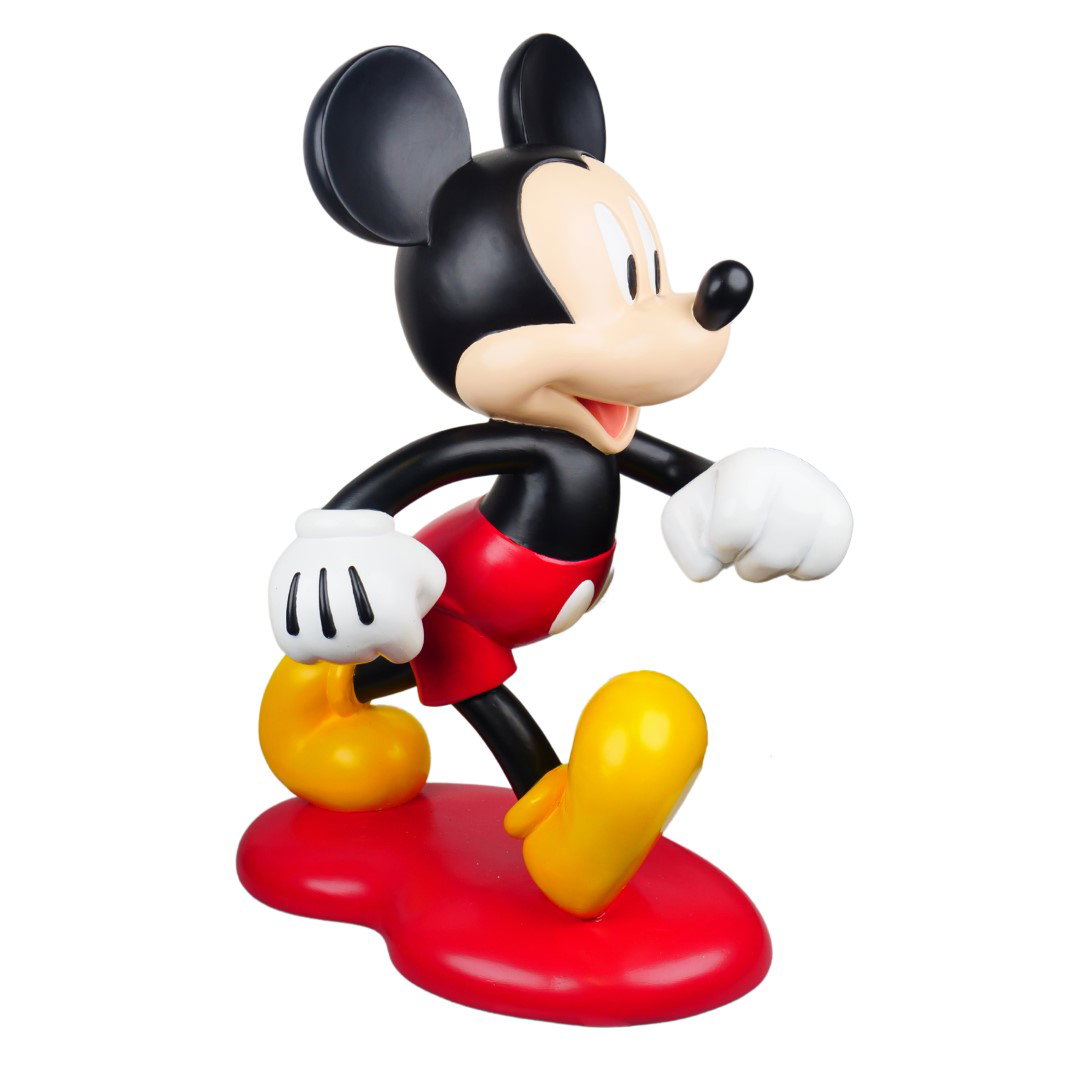 3D Garden Statue Walking Mickey 35,5x53x69,5 cm kerstornament Disney - Disney
