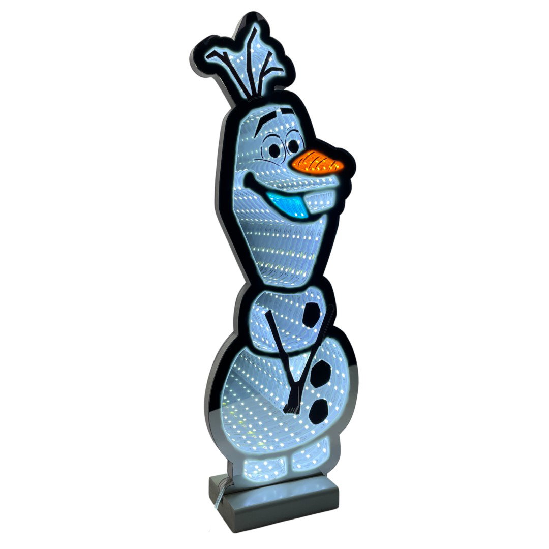 Verlichting decoratie spiegeleffect Olaf 40 cm Disney - Disney