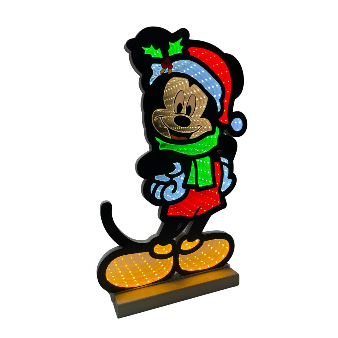 Disney Verlichting decoratie spiegeleffect Mickey sjaal 40 cm  - 