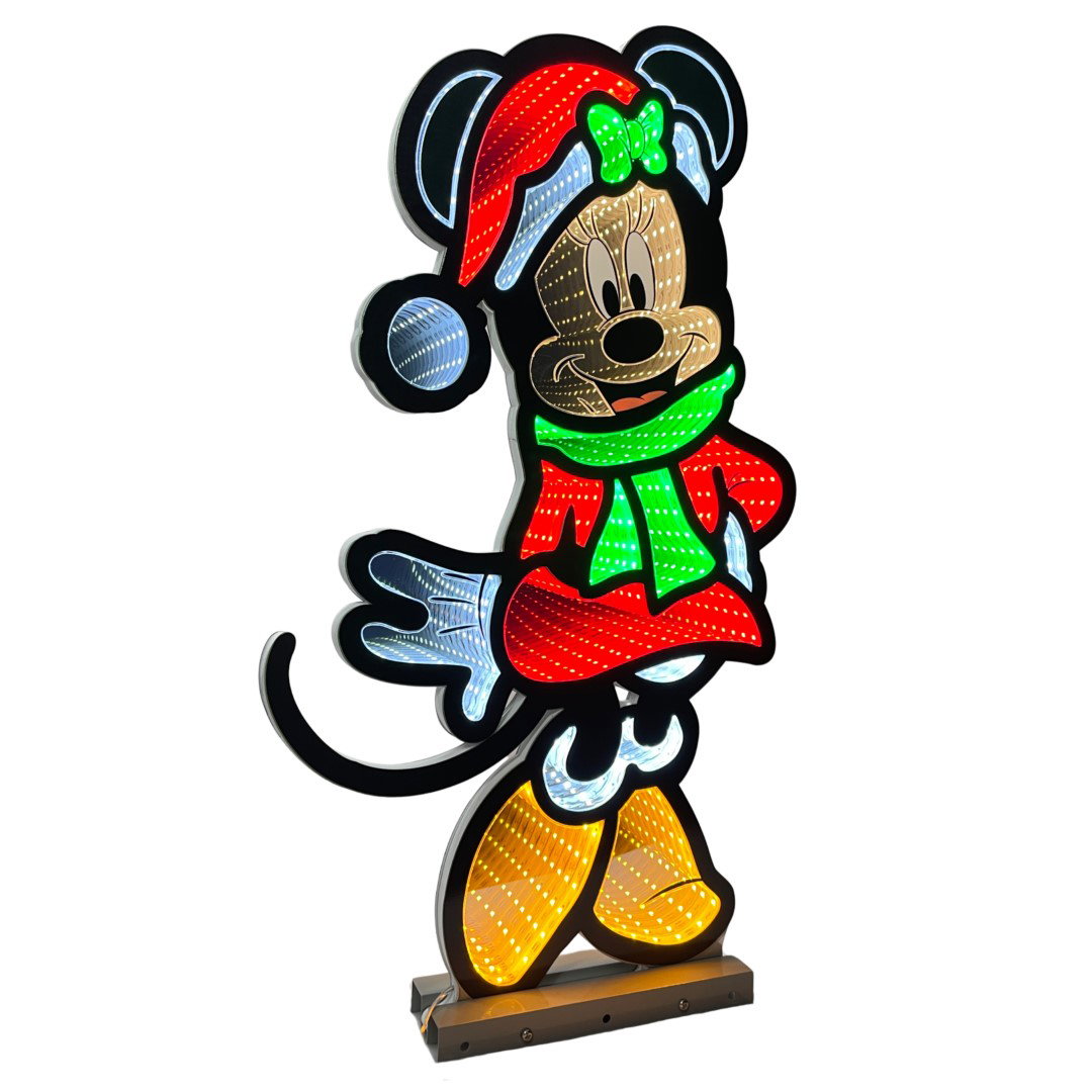 Disney Verlichting decoratie spiegeleffect Minnie sjaal 40 cm  - 