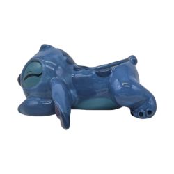 Disney Bloempot keramiek 3D Stitch – blauw