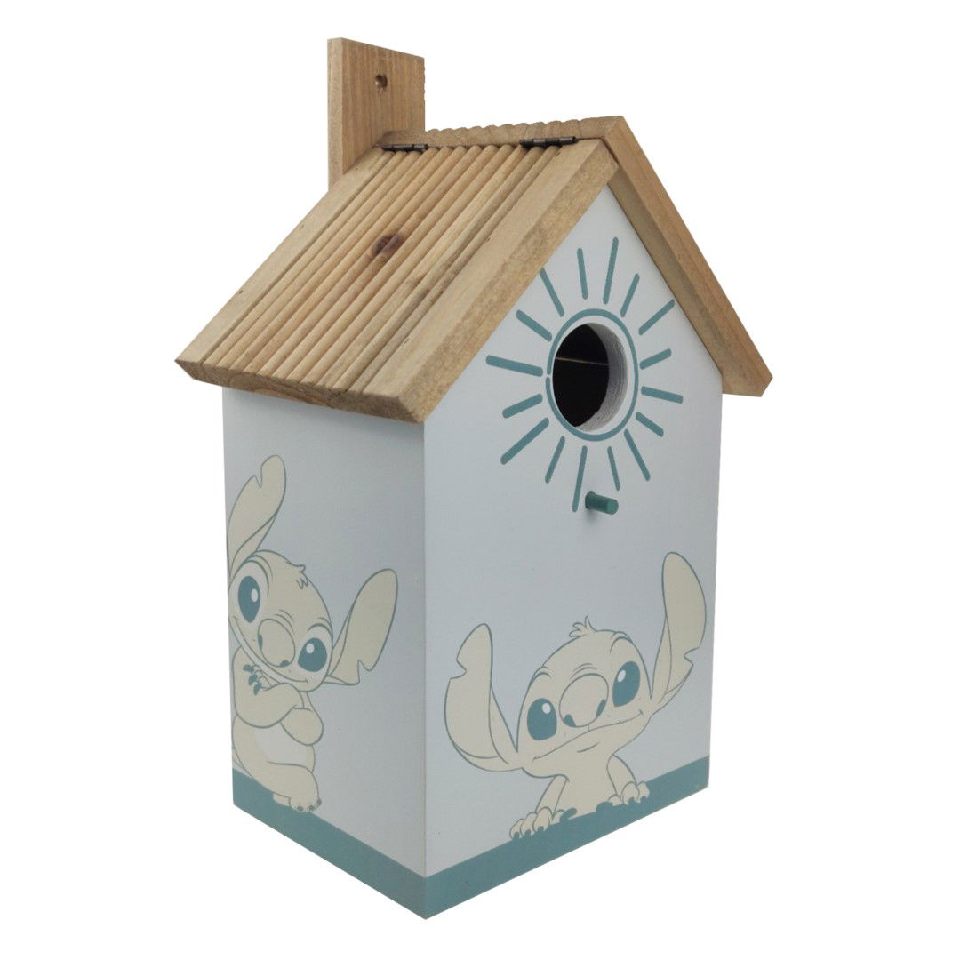 Disney Bird House Stitch Wood 18x12x30 cm - 