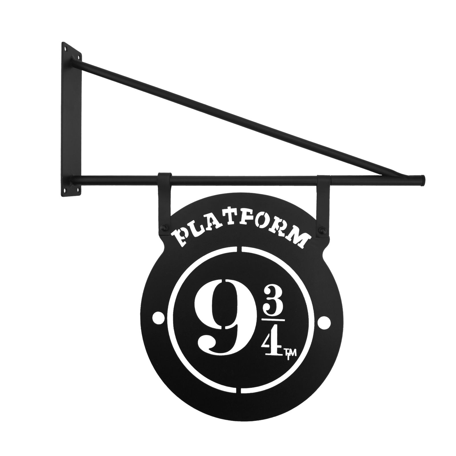 Warner bros Metal Door Sign Swing Platform 9 3/4 Black 35x4x38 cm - 