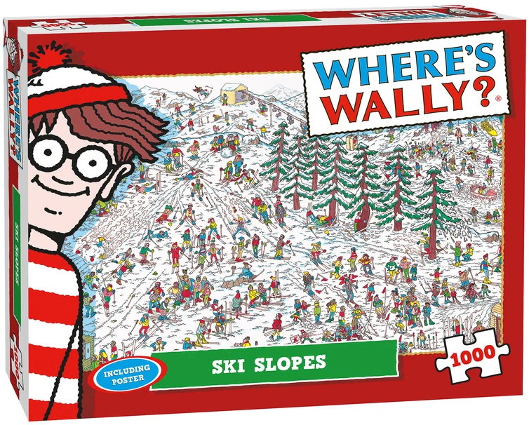 Puzzel xms wheres wally ski slopes Plenty Gifts - Plenty gifts spellen