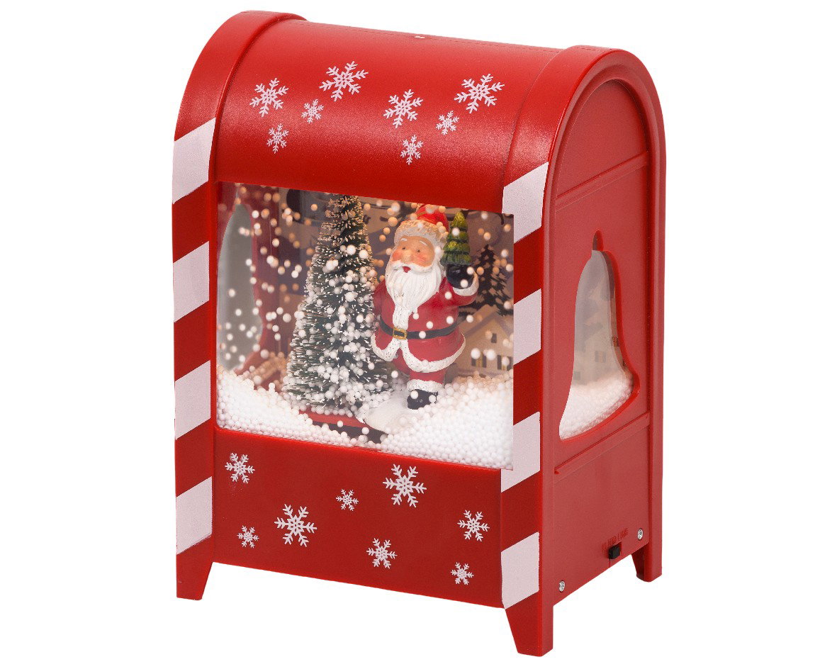Led mailbox l9.5b13.5h19cm-6l wwit Lumineo - Lumineo