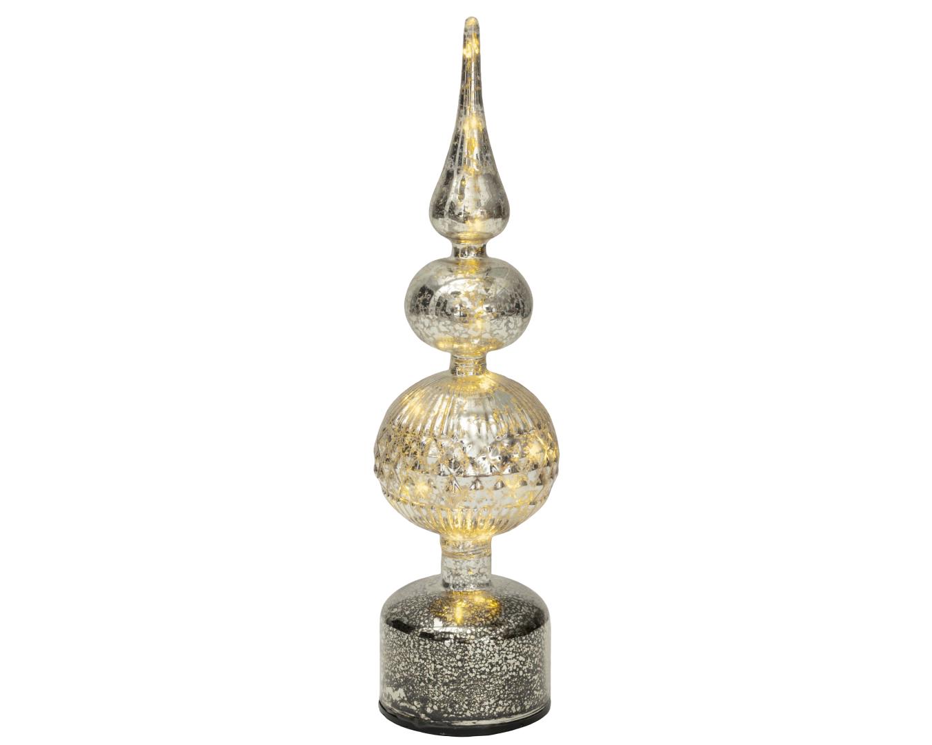 Decoris Draaitafel d10h35.5 zilver  - 