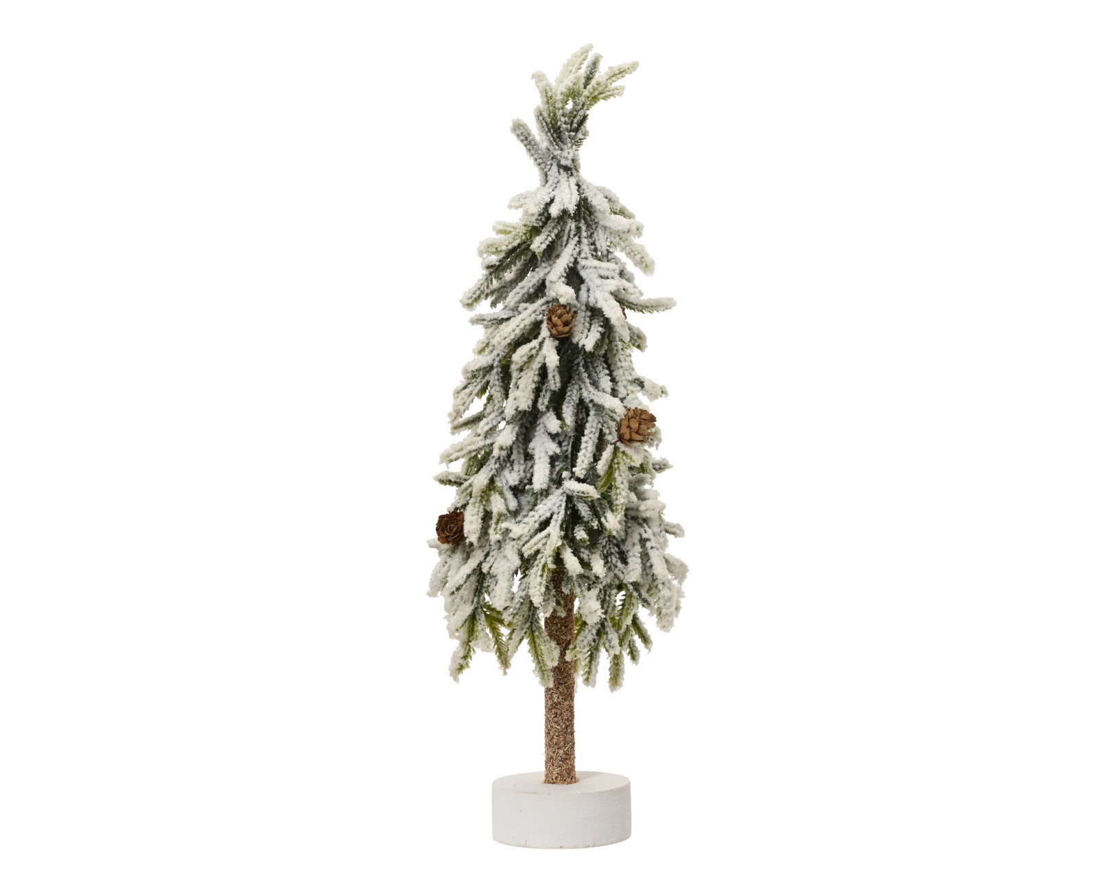 Mini kerstboom d14h45 groen I Decoris - Decoris