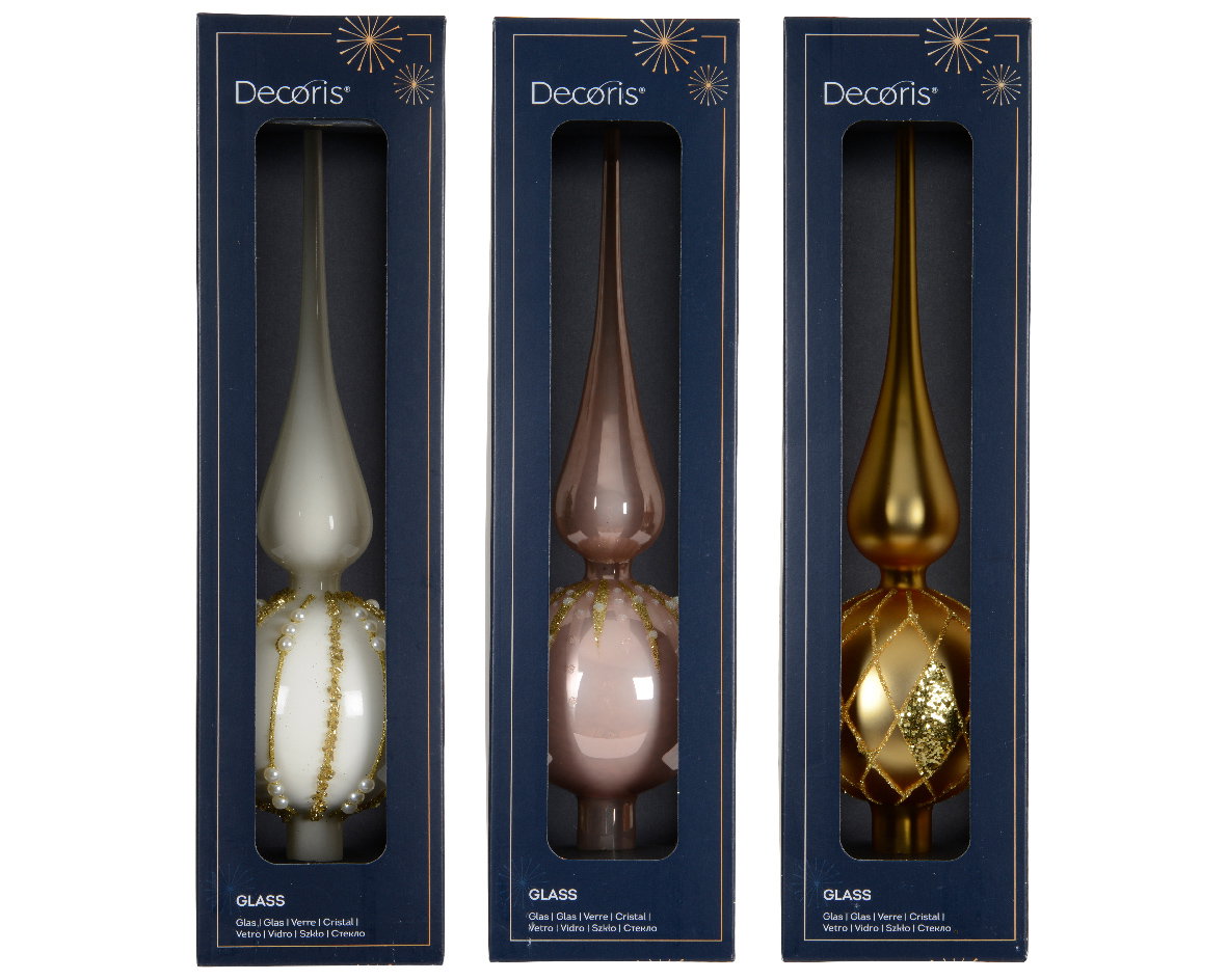 Decoris Piek glas d8h31 cm a3 III  - 