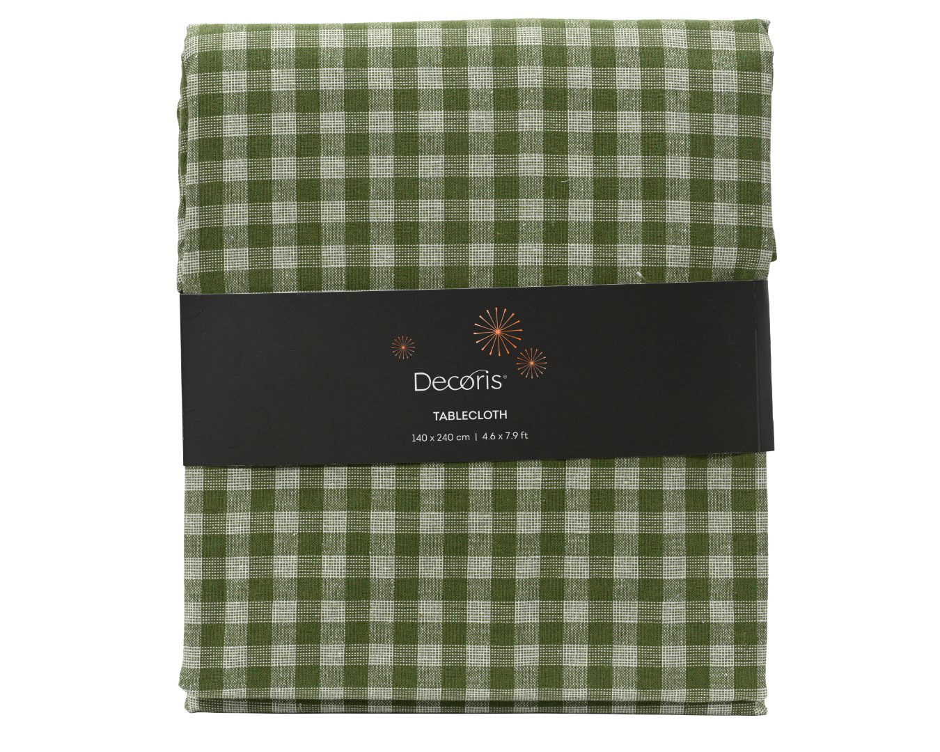 Tafelkleed 240x140x0.1 groen I Decoris - Decoris