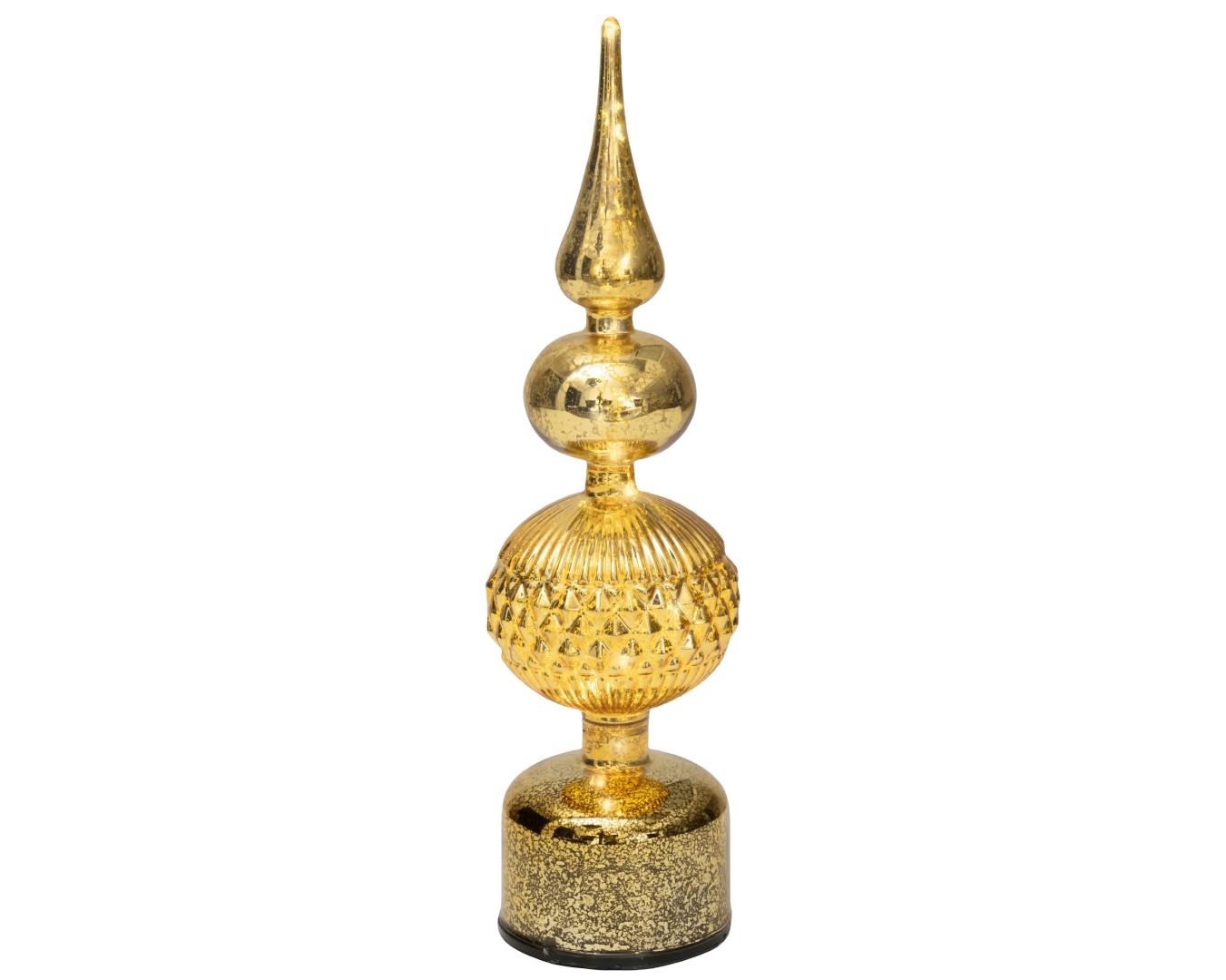 Decoris Draaitafel d10h35.5 goud  - 