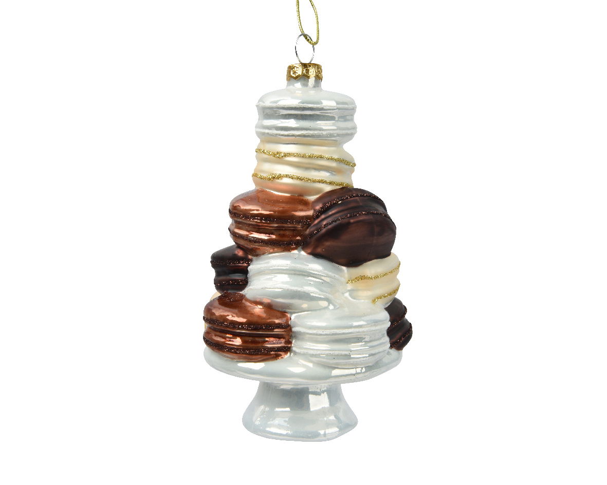 Decoris Cake glas l8b8h13.5 cm bruin - 