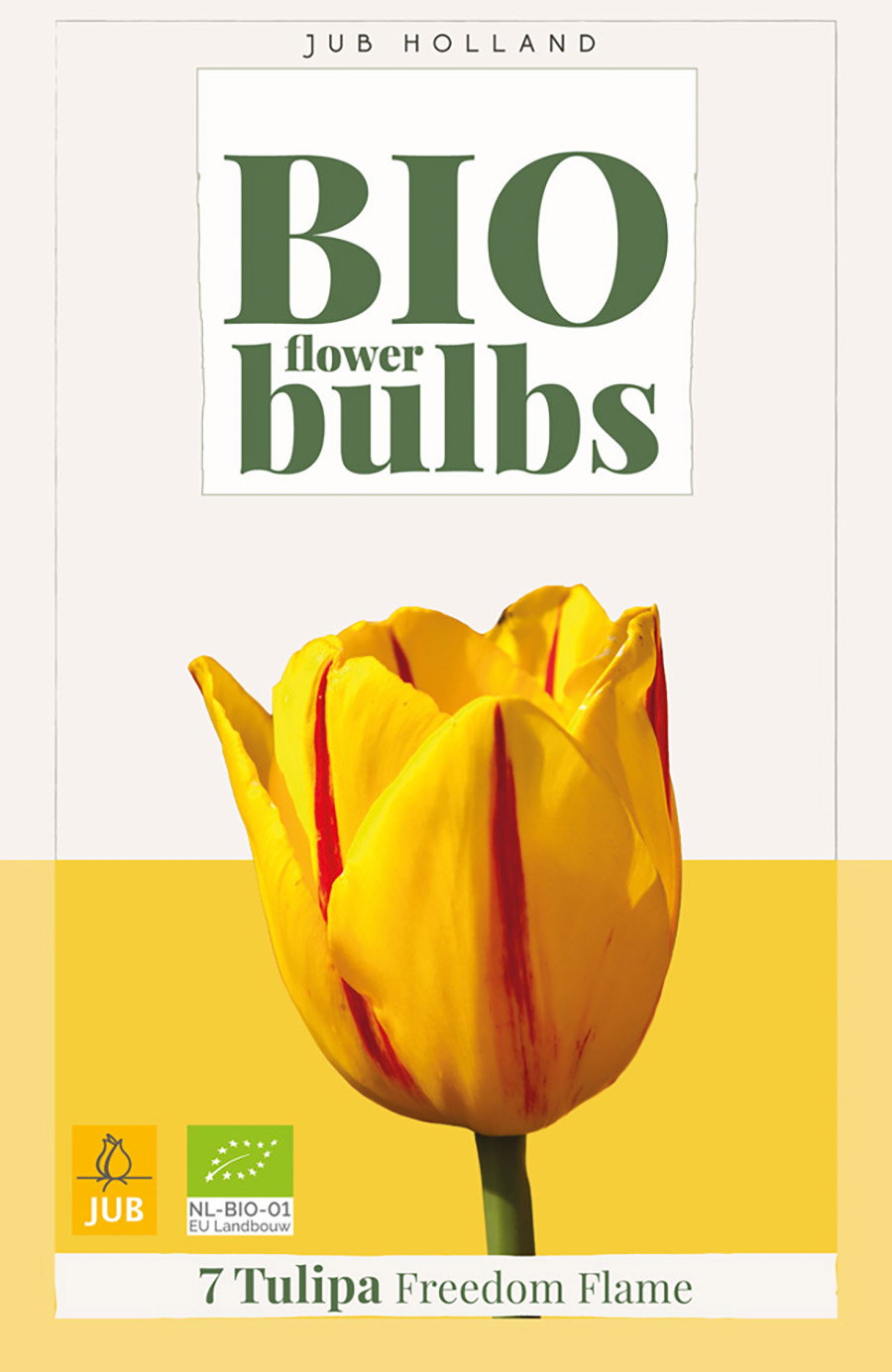 Tulipa Freedom Flame bloembol JUB 7 stuks bio - Jub
