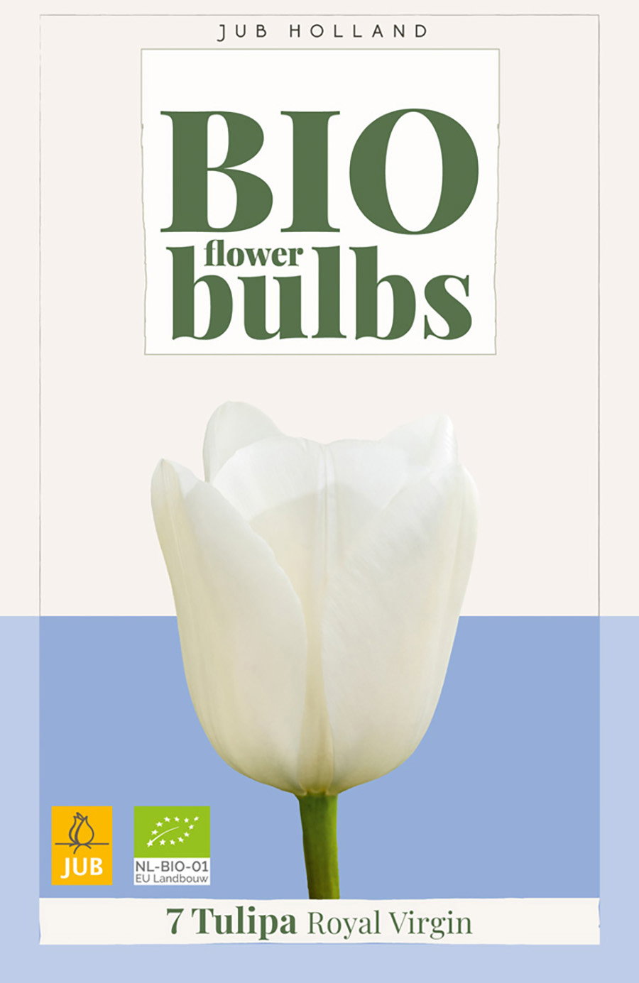 Tulipa Royal Virgin bloembol JUB 7 stuks bio - Jub