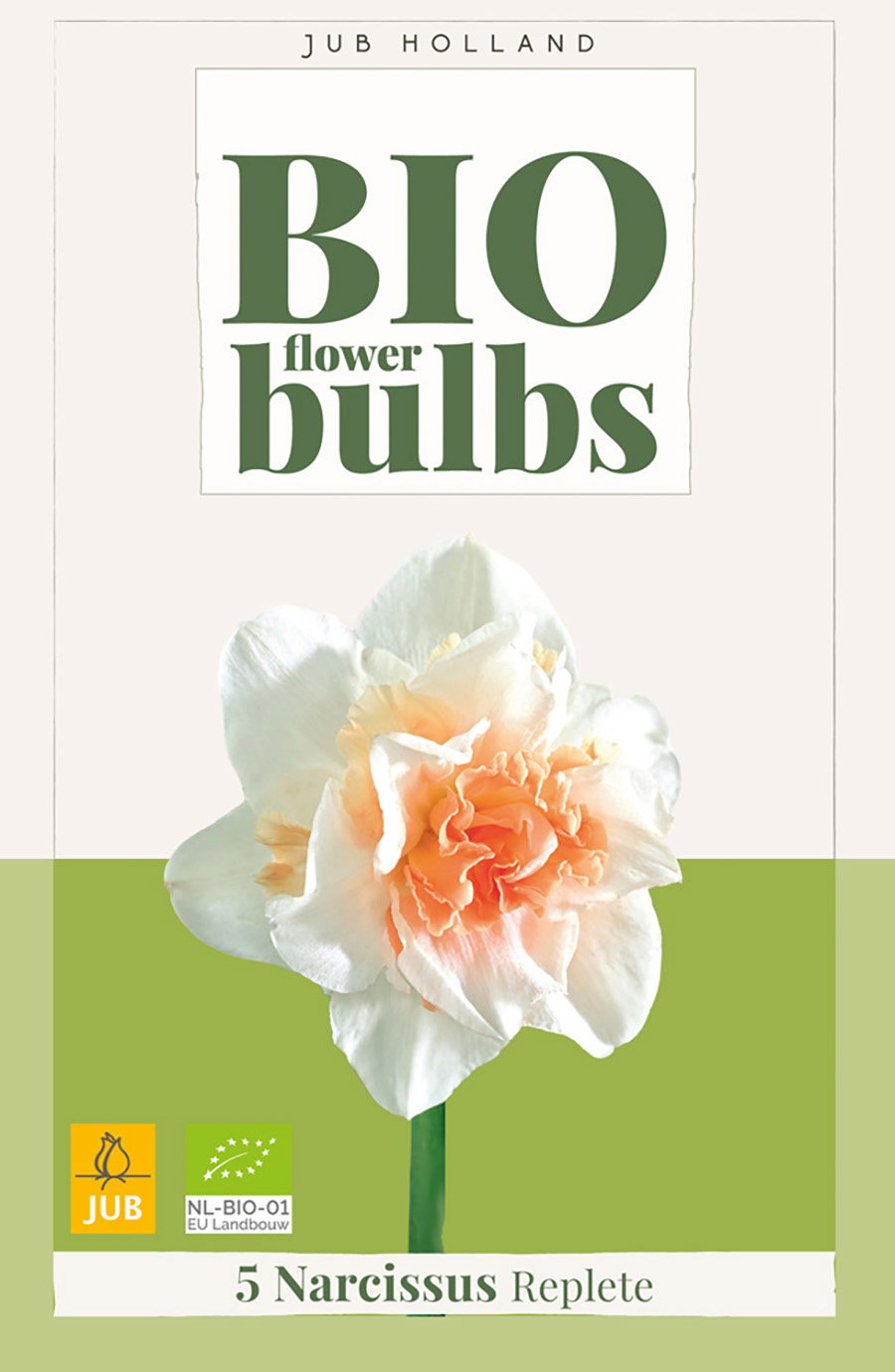 Narcissus Replete bloembol JUB 5 stuks bio - Jub