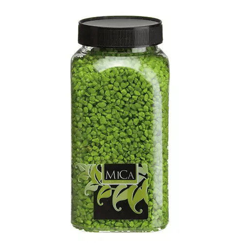 Deco gravel groen 650ml Mica Decorations - Mica decorations
