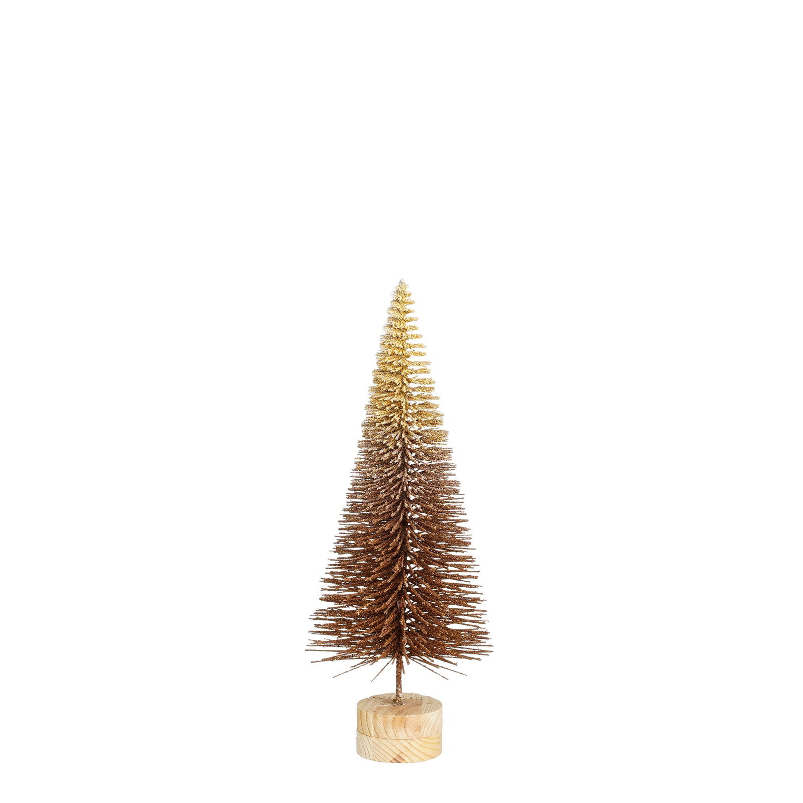 Decoratie boom bruin h35xd13cm - House of seasons