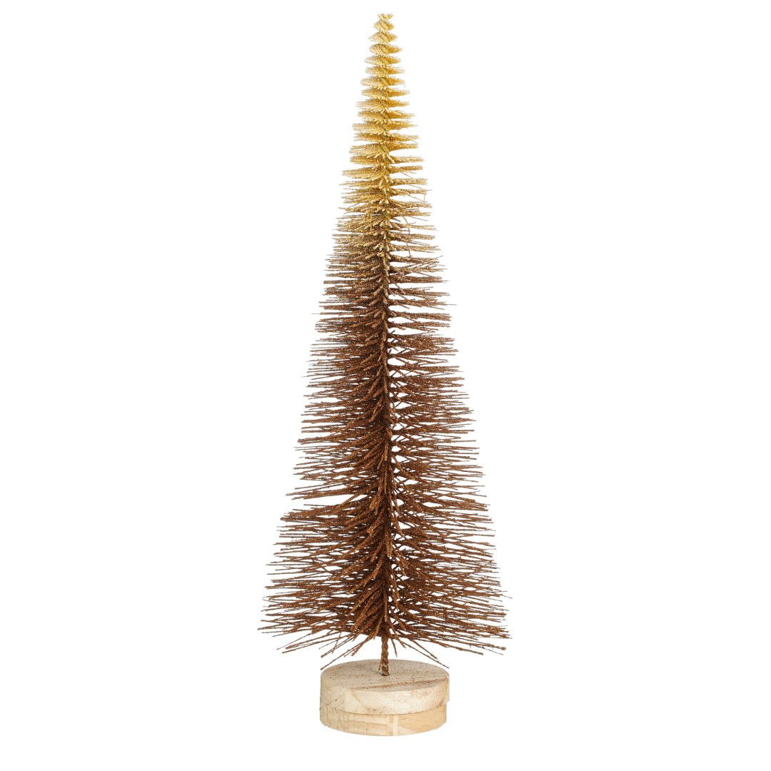 Decoratie boom bruin h55xd20cm - House of seasons