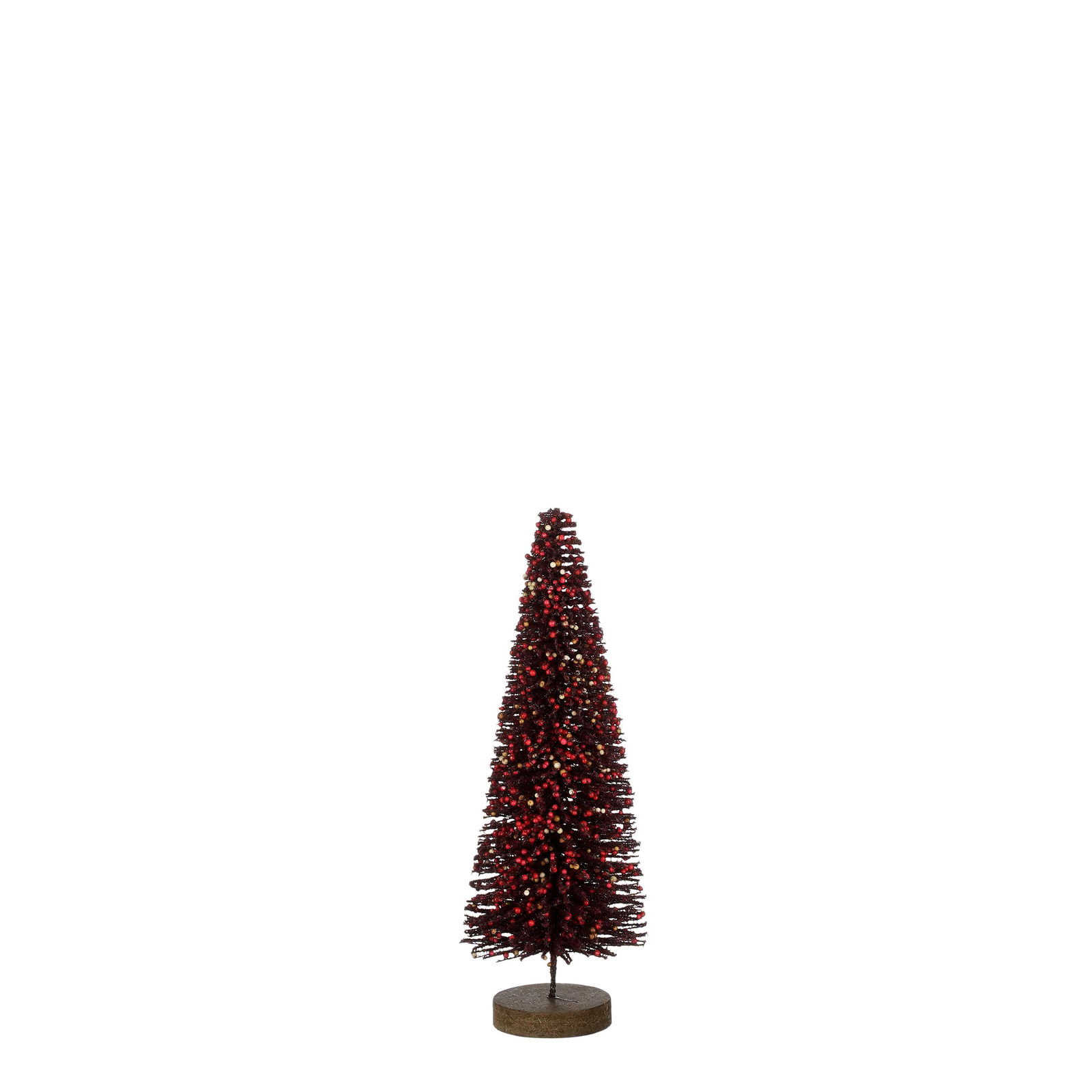 Decoratie boom paars h28xd10cm - House of seasons
