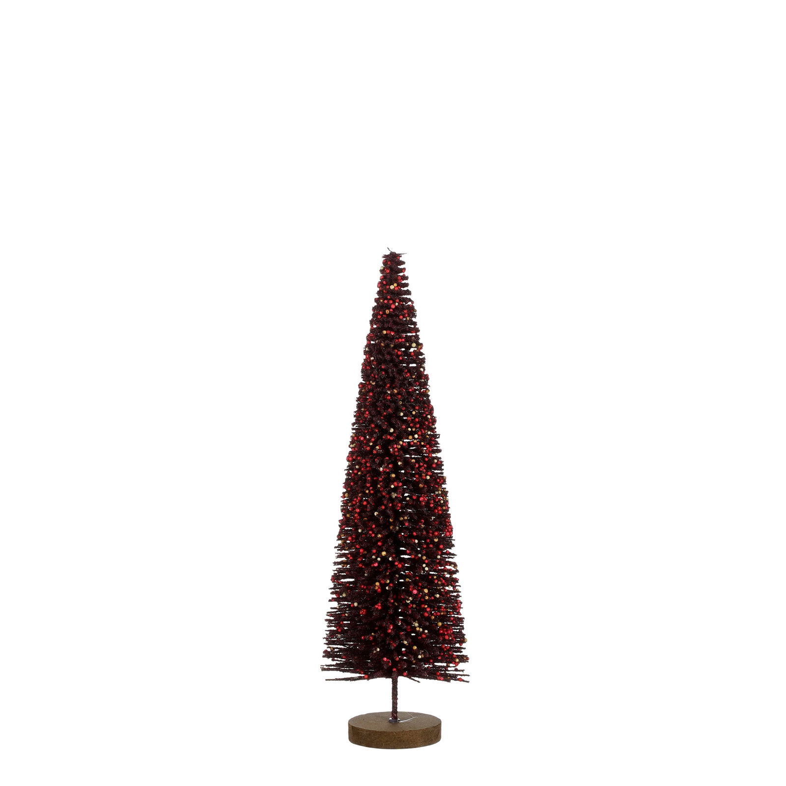 Decoratie boom paars h38xd11cm - House of seasons