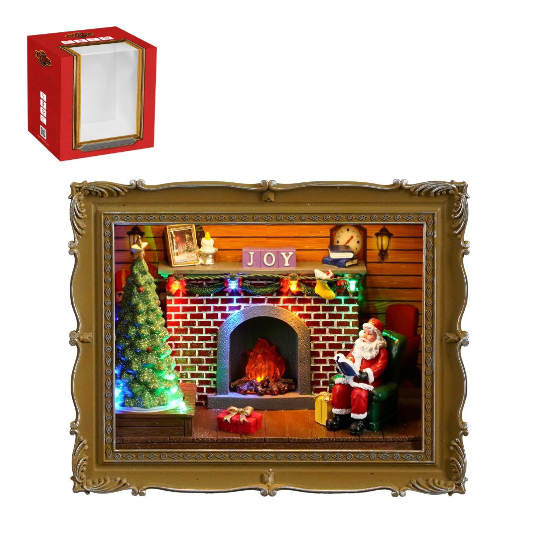 Luville Christmas fotolijst led battery operated l24,5xb10,5xh20 cm I  - 