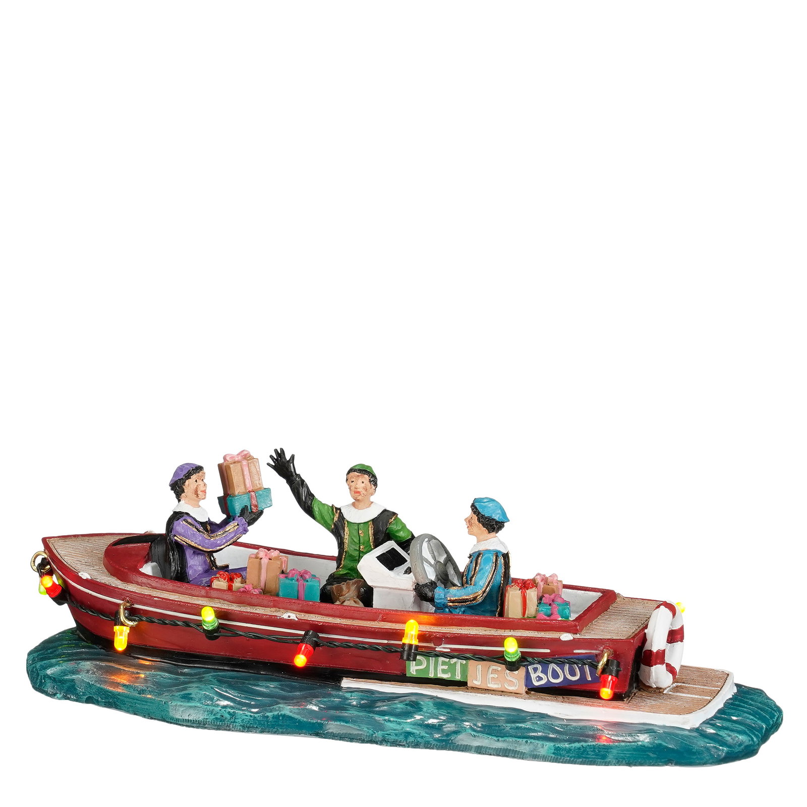 Pieten on sloop battery operated l19xb7,5xh6 cm Luville - Luville