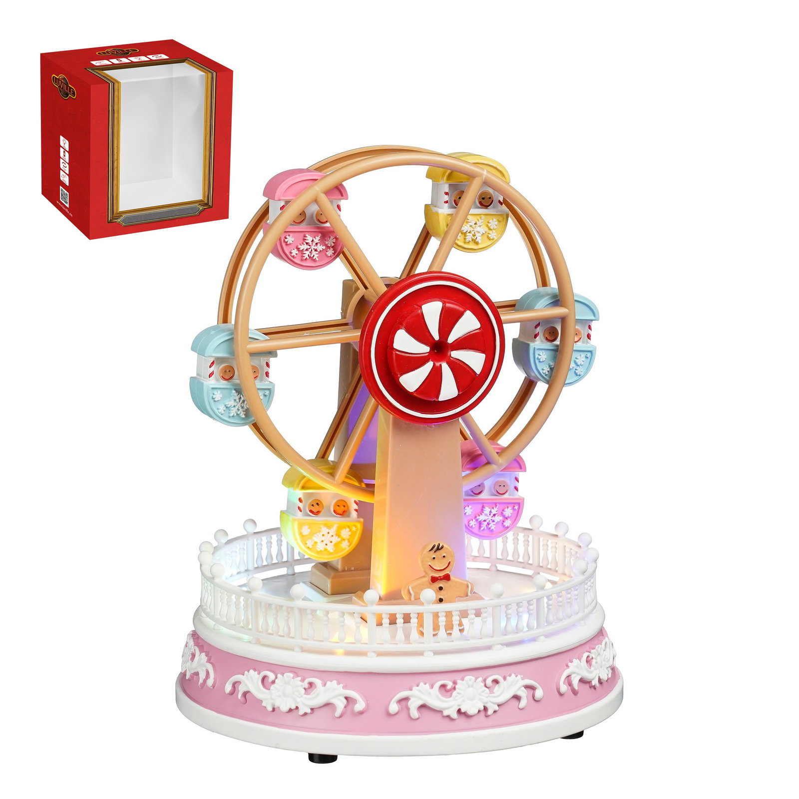 Luville Ferris wheel battery operated h24xd18,5 cm  - 