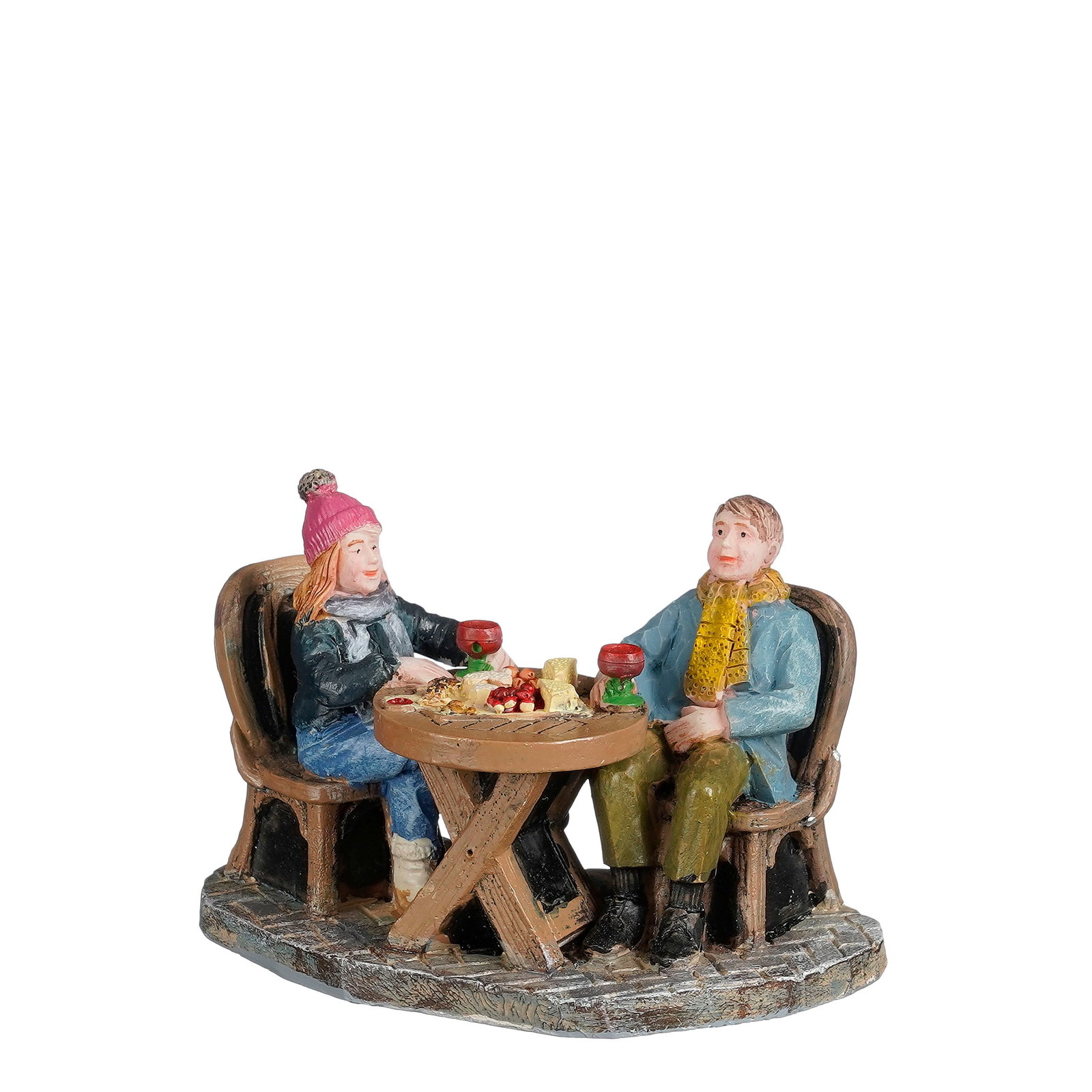 Luville Enjoying some wine l8xb5xh5,5 cm  - 