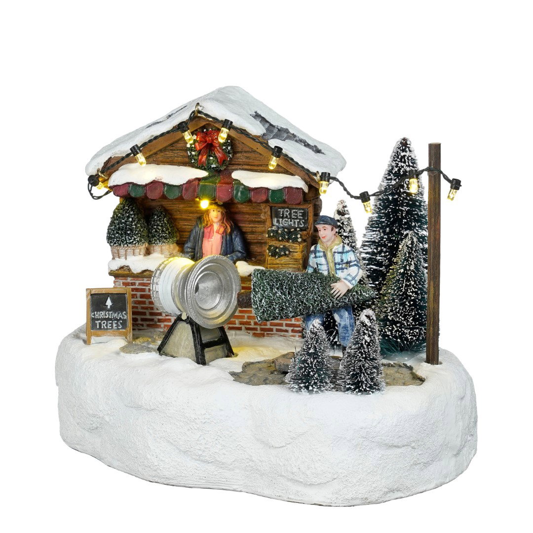 Luville Christmas tree sale battery operated l18,5xb13,5xh14,5 cm  - 