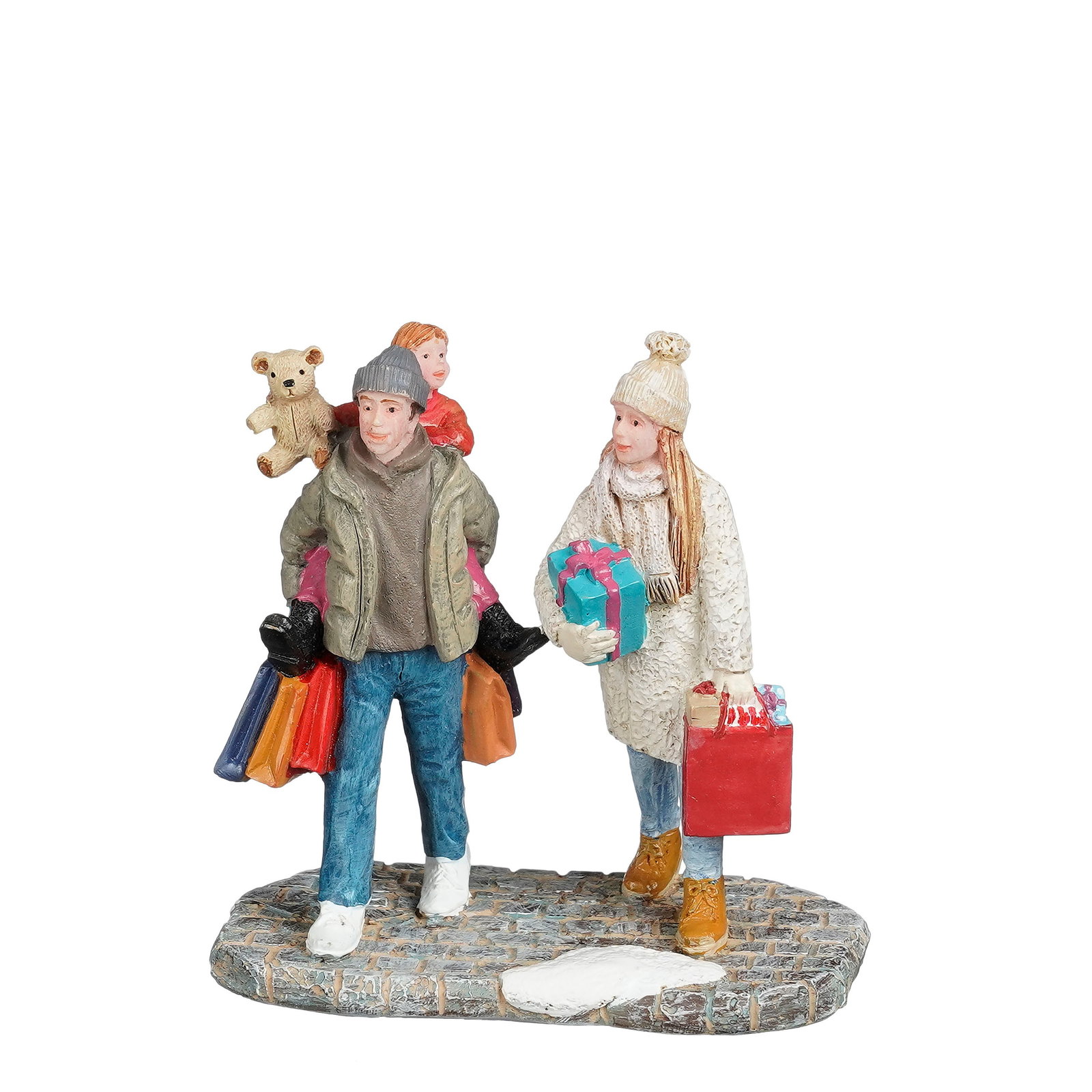 Luville Market visitors family l7xb4xh7,5 cm  - 