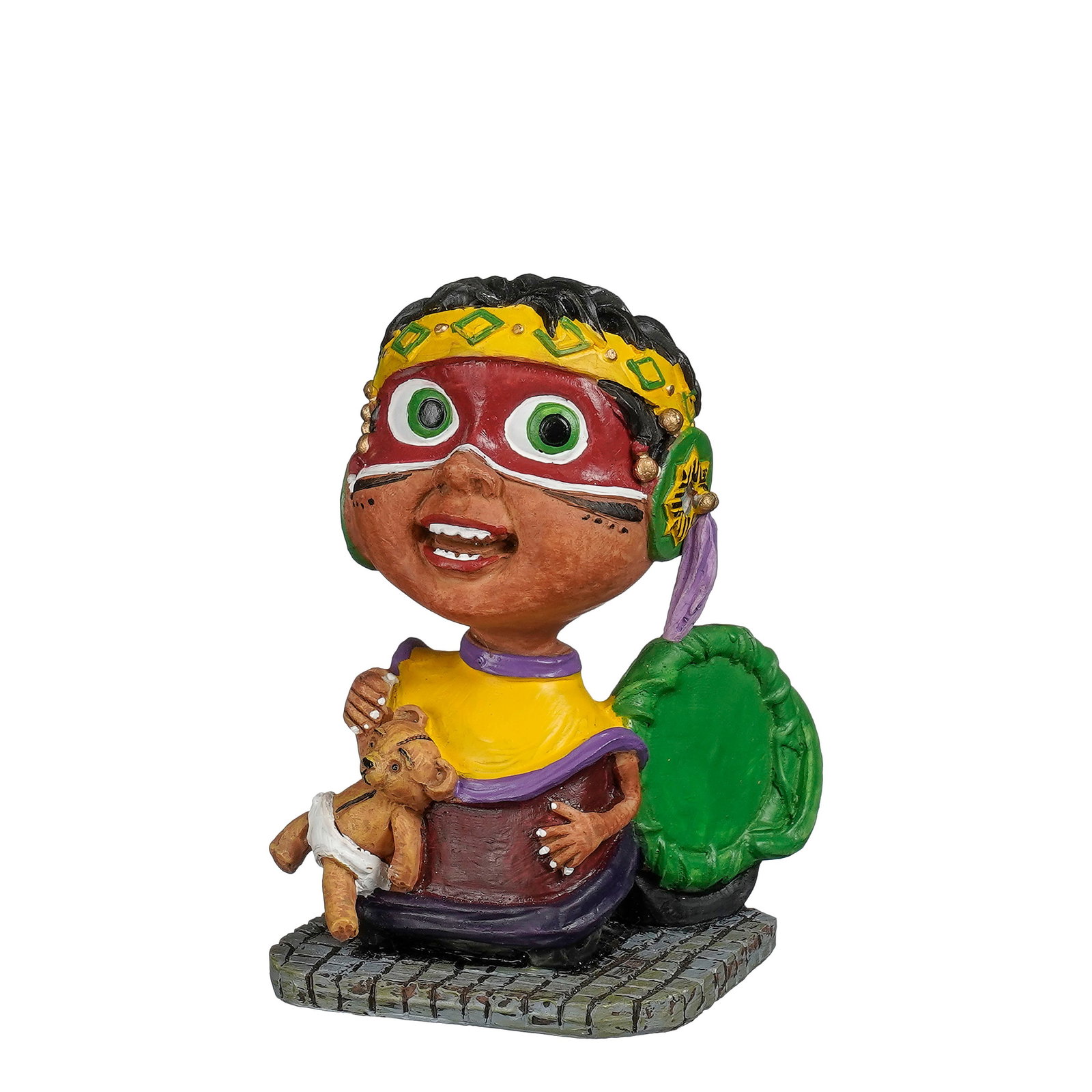 Luville Carnaval car l5,5xb6xh10 cm  - 