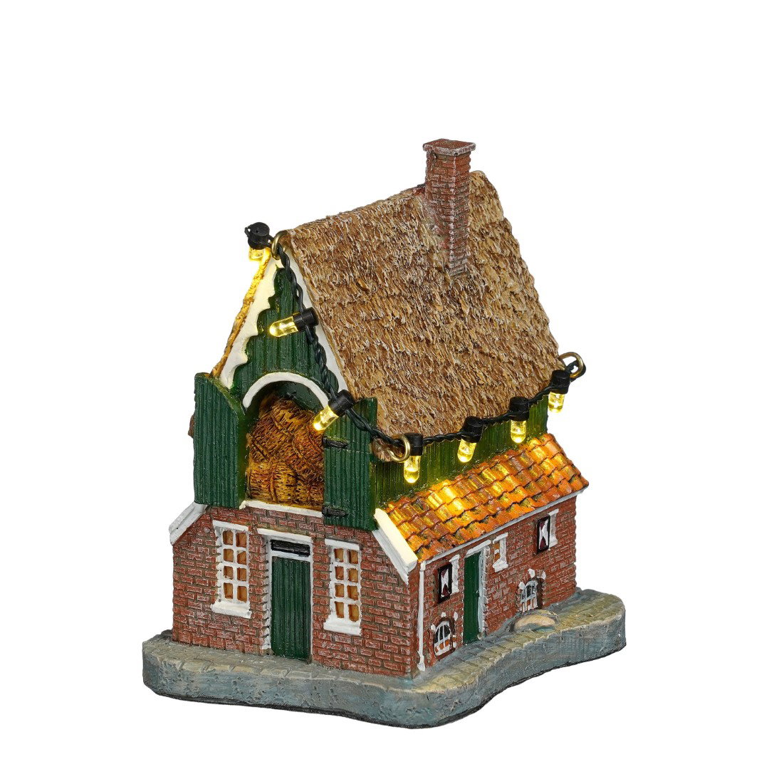 Luville Old Dutch farmhouse battery operated l9,5xb7xh10,5 cm  - 