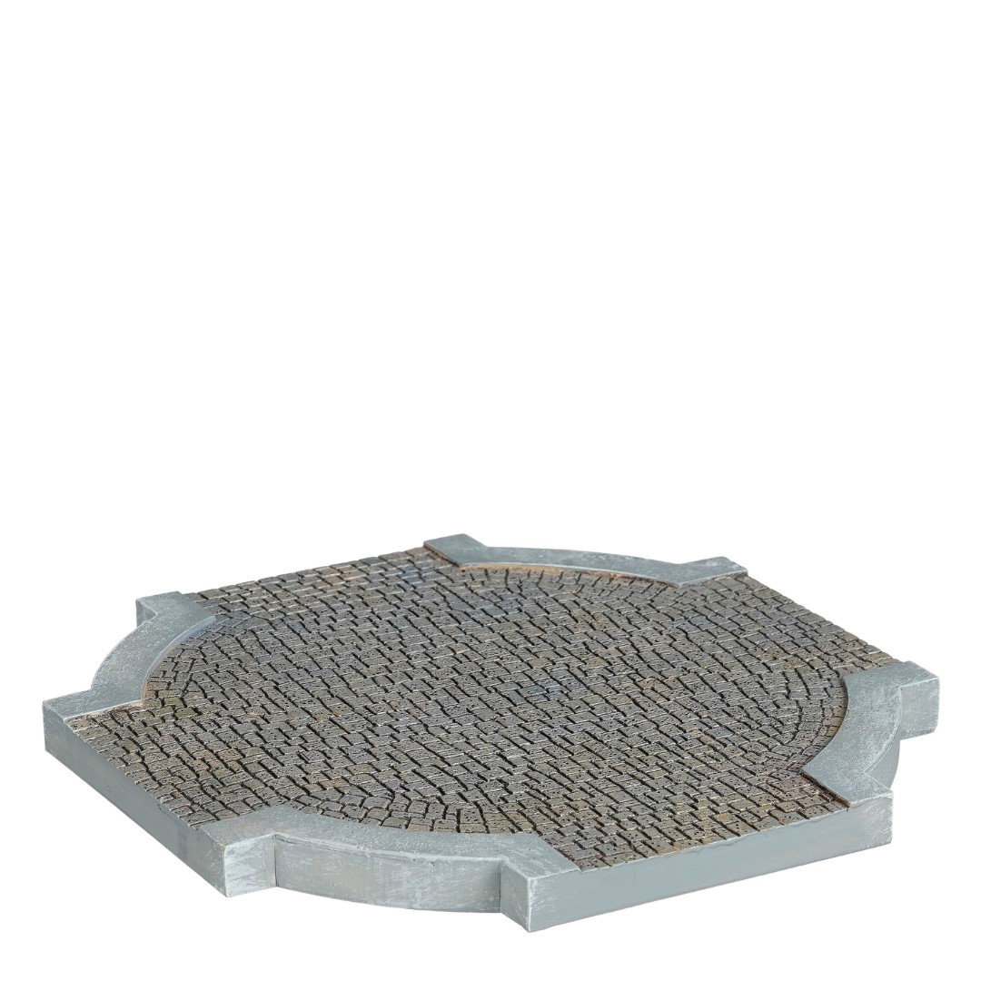 Roundabout L 20,5 x B 20,5 x H 1,5 cm