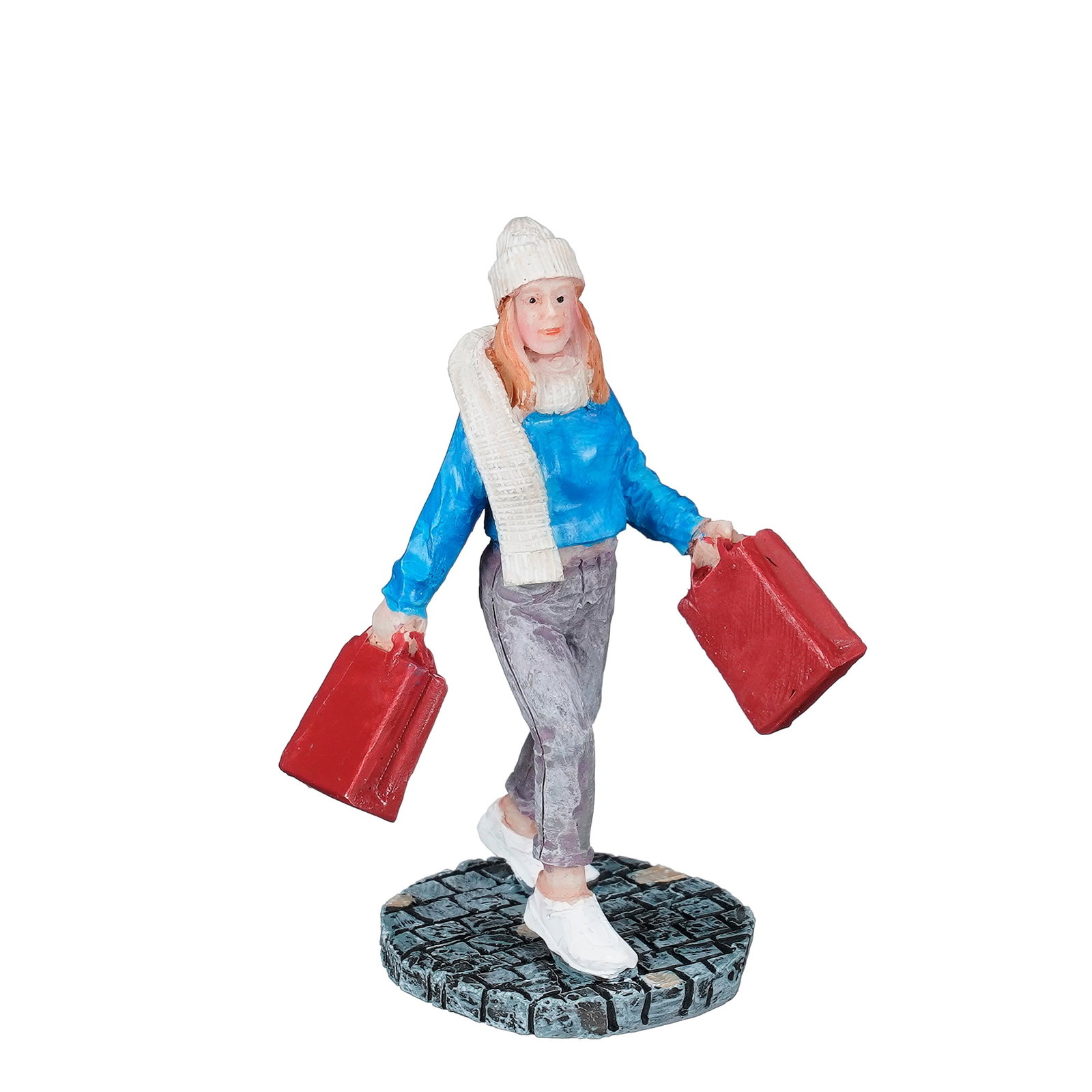 Luville Shopping woman l5,5xw3,5xh6,5 cm  - 