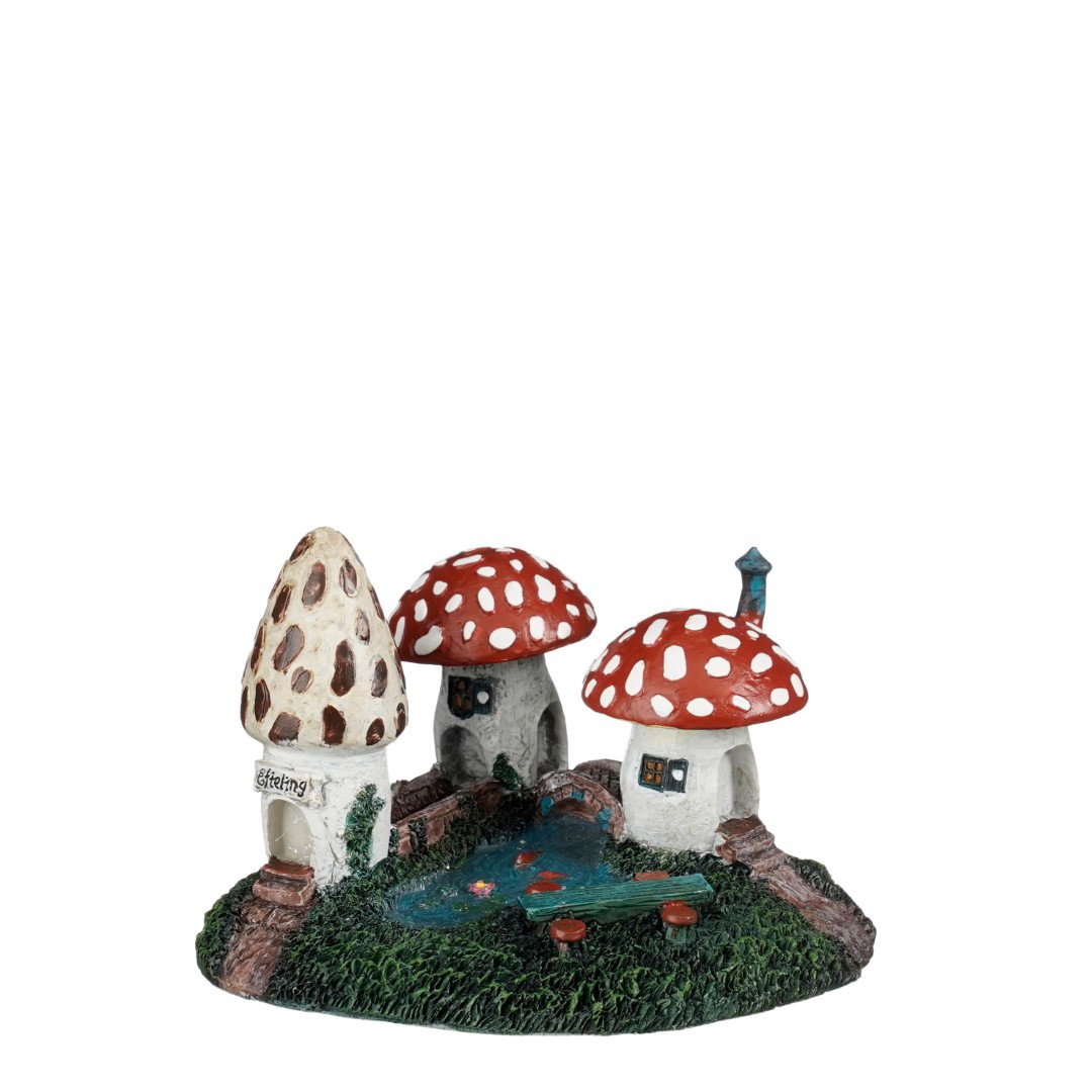 Paddenstoelen concours l12,5xb10,5xh8 cm Efteling kerst Efteling Luville - Luville