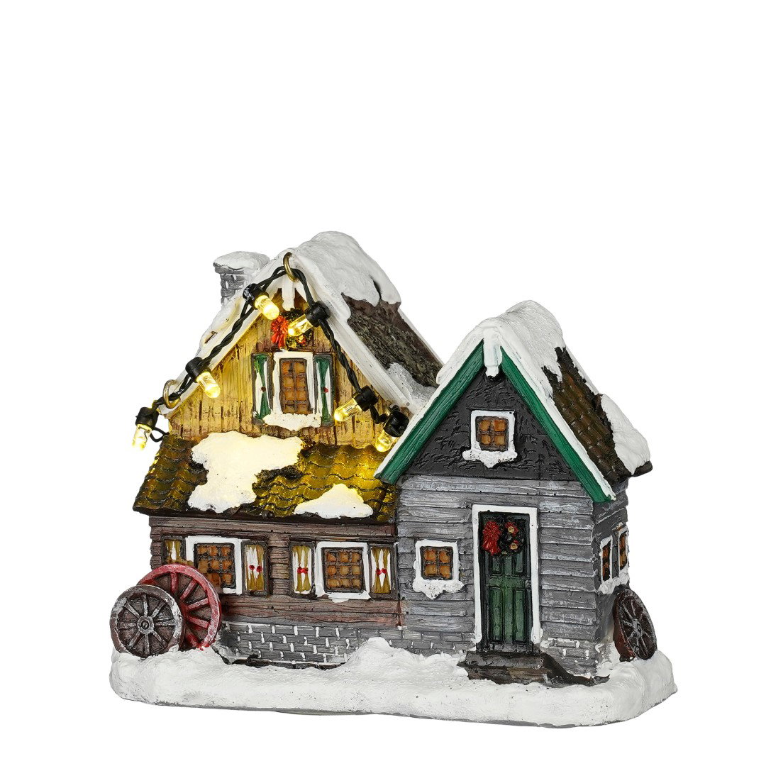 Luville Kukeluku farm small battery operated l11xb6xh9 cm  - 