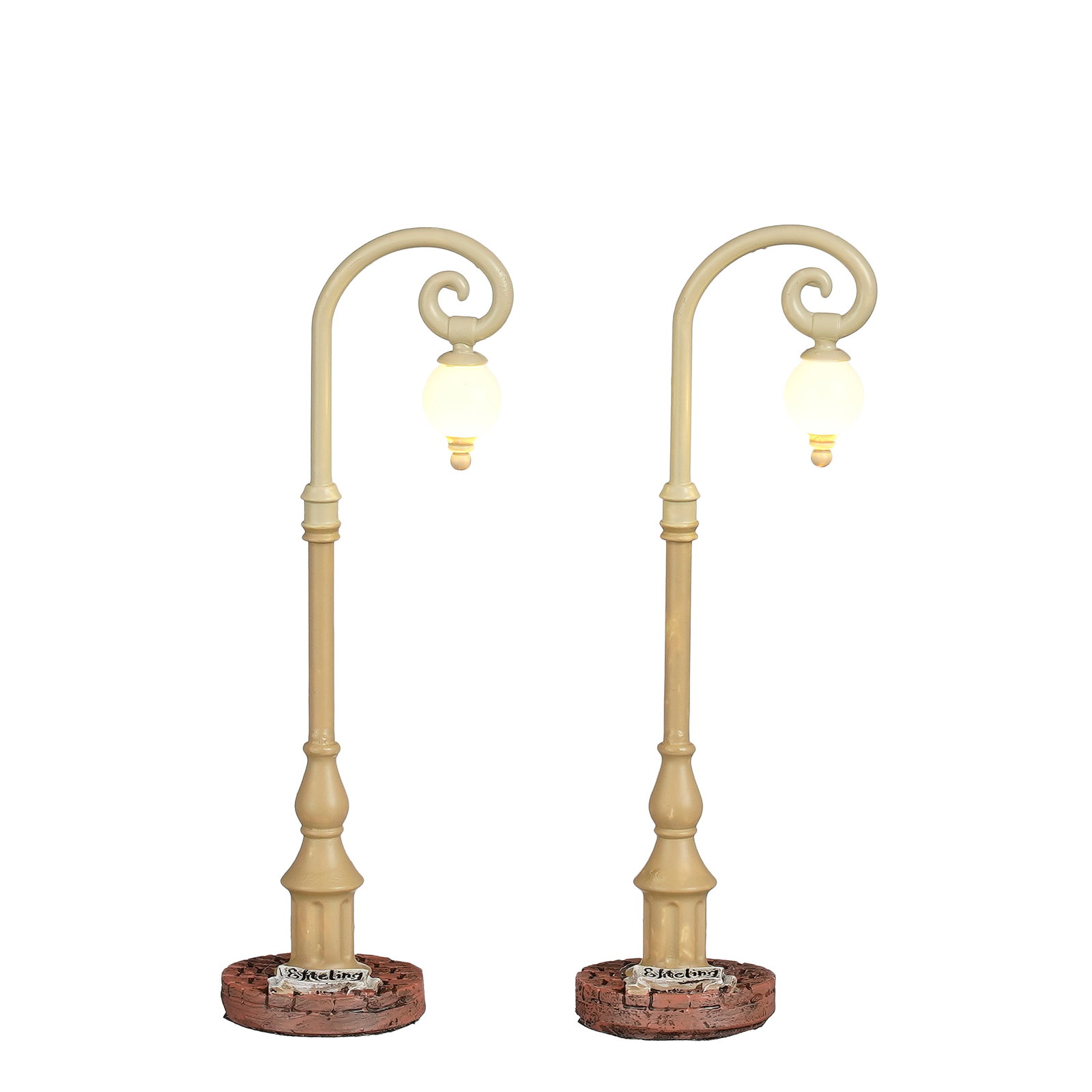 Lantaarn Reizenrijk 2 stuks h12xd3 cm Efteling kerst Efteling Luville - Luville