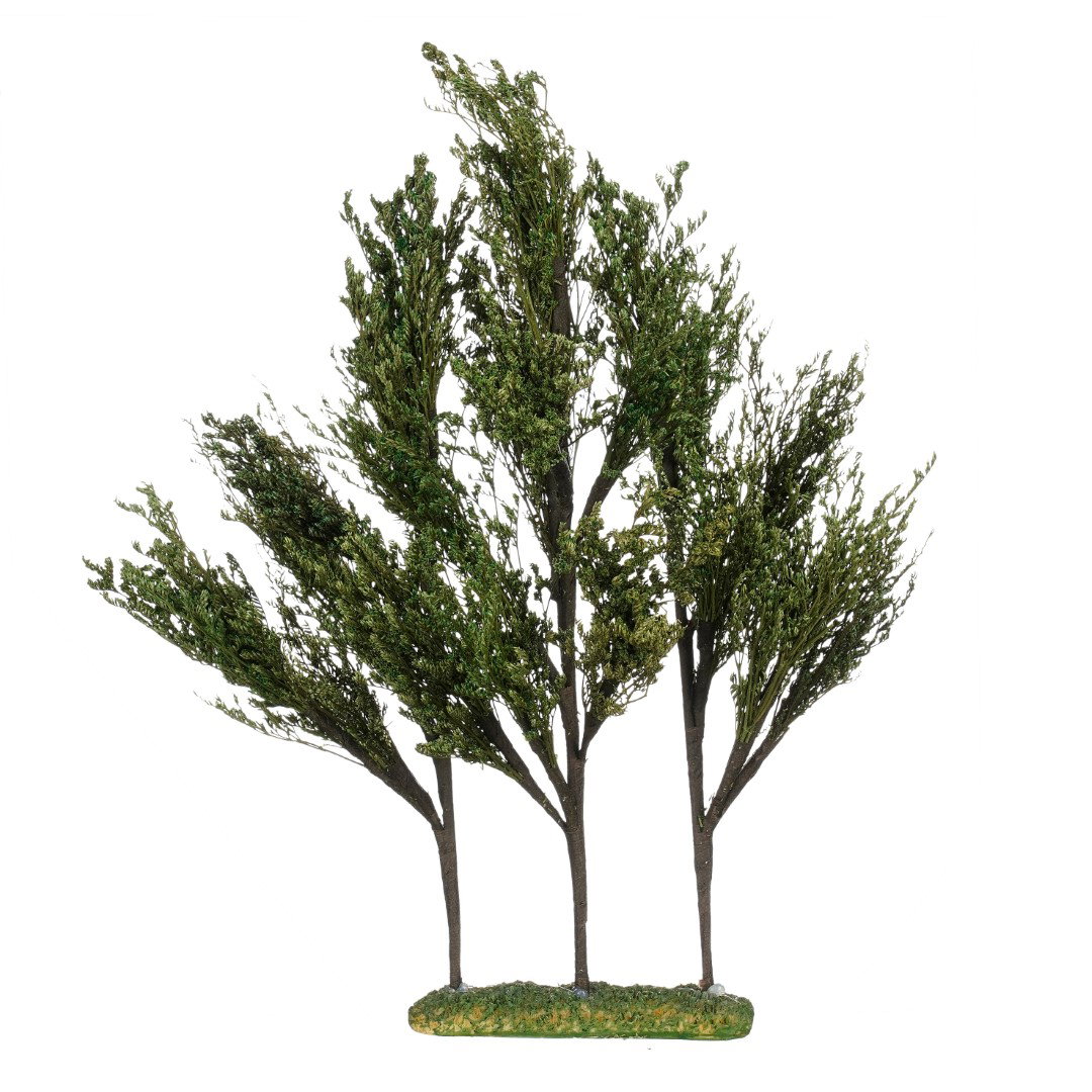 Tree dark green l18xb8xh30 cm Luville - Luville