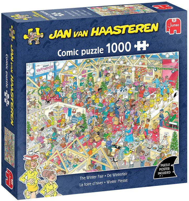 Puzzel xms jvh winter fair 1000 Plenty Gifts - Plenty gifts spellen