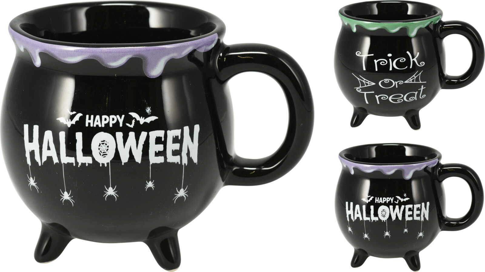 Beker op poten halloween 2ass I 1 stuk Nampook - Nampook